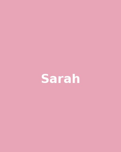 Sarah